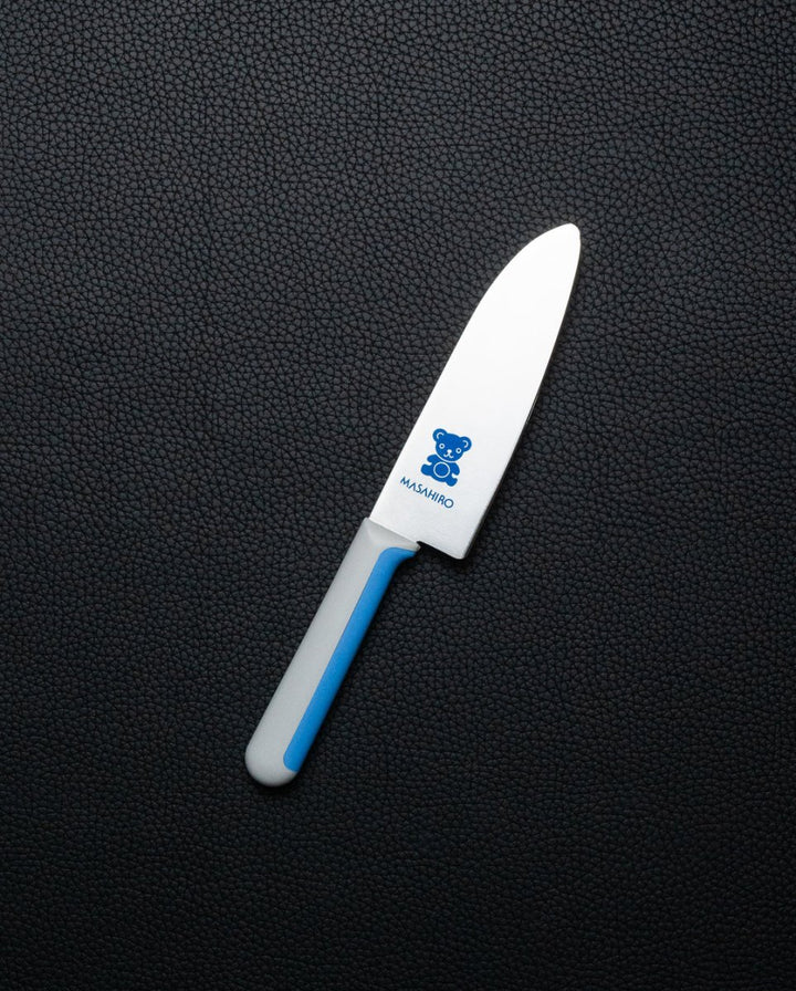 MASAHIRO Barnekniv blå Bamse 4 år Masahiro