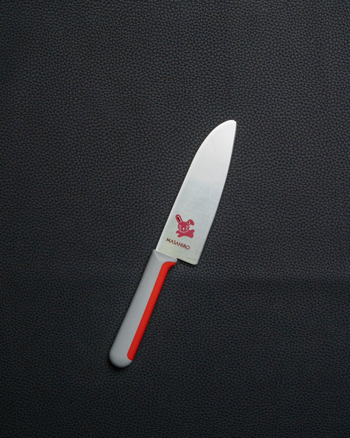 MASAHIRO Barnekniv rød Kanin 4 år Masahiro