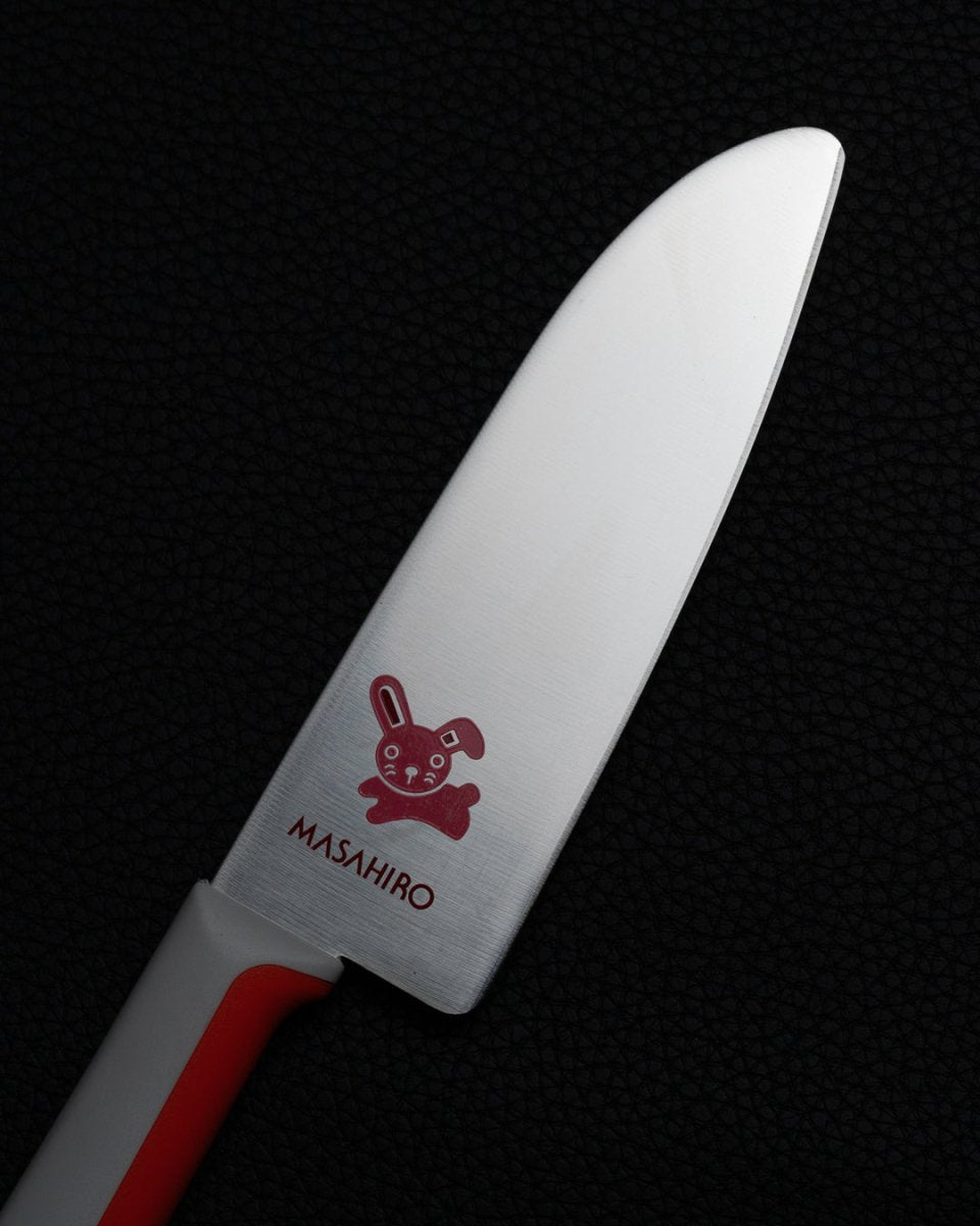 MASAHIRO Barnekniv rød Kanin 4 år Masahiro