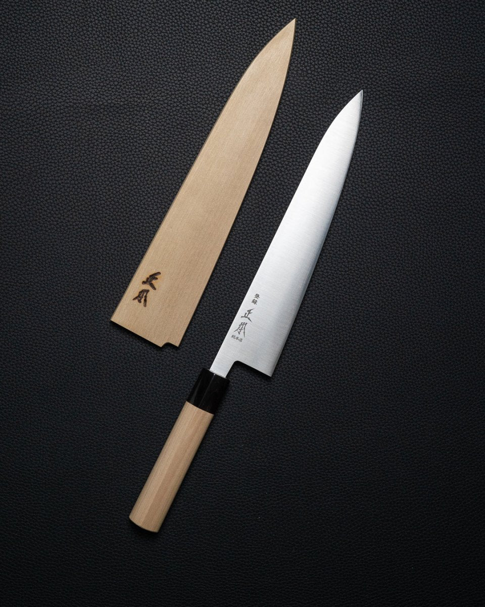 MASAMOTO KS Gyuto 240 mm med Saya Masamoto