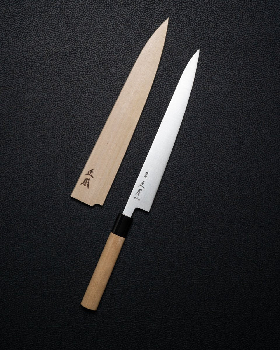 MASAMOTO KS Sujihiki 240 mm med Saya tomatosharp