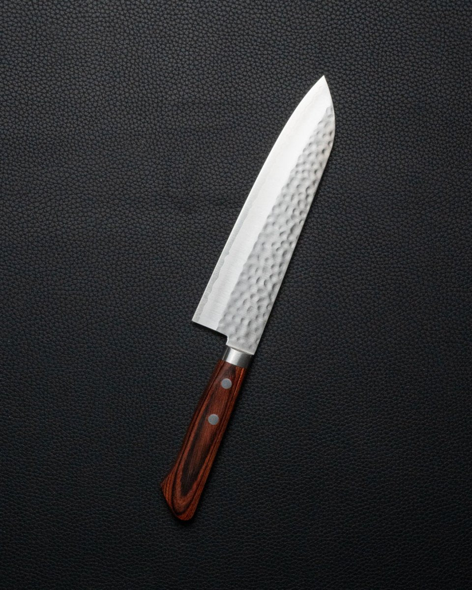 MASUTANI VG1 Tsuchime Santoku 180 mm tomatosharp