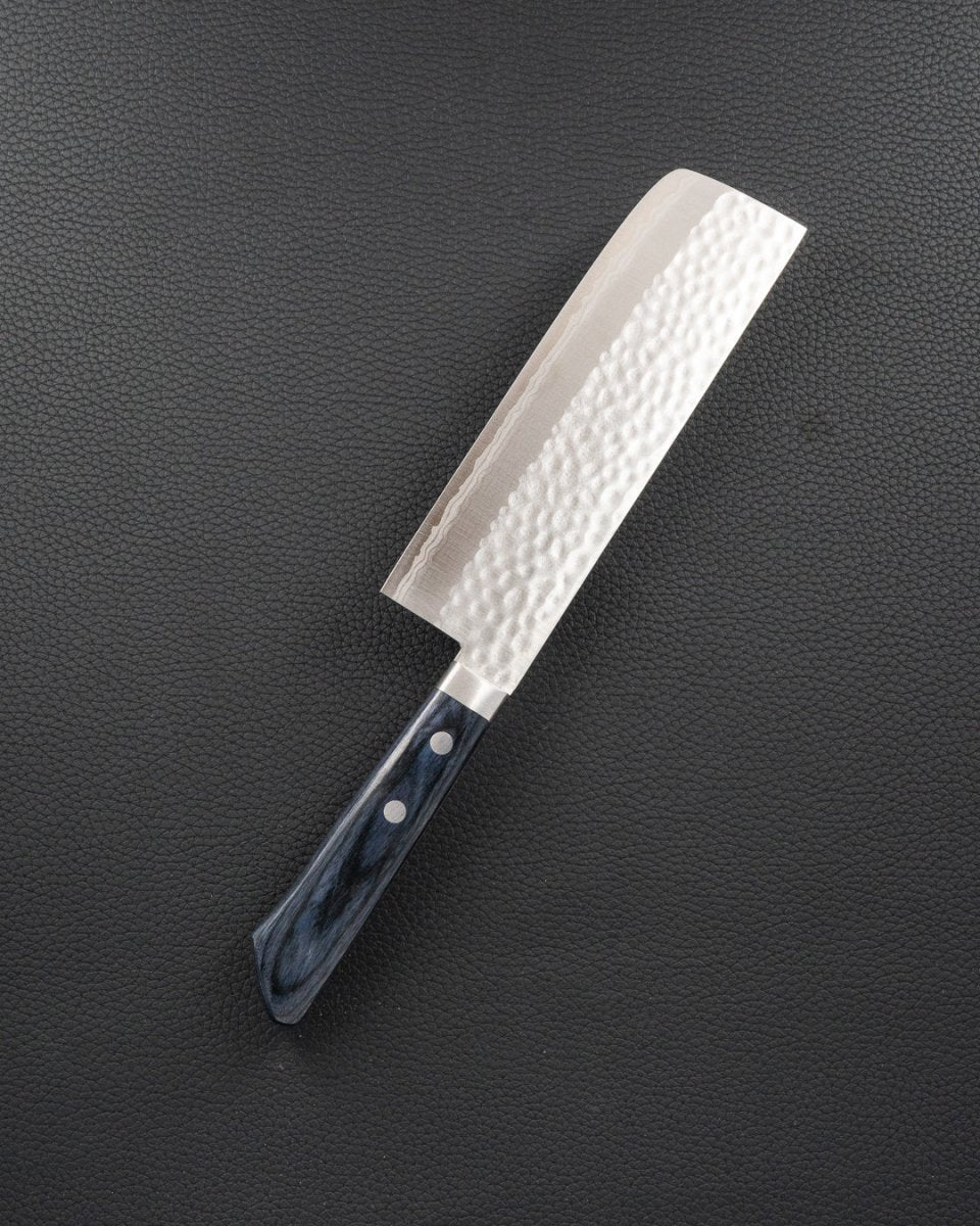 MASUTANI VG10 Kokuryu Damascus Tsuchime Nakiri 165 mm Masutani