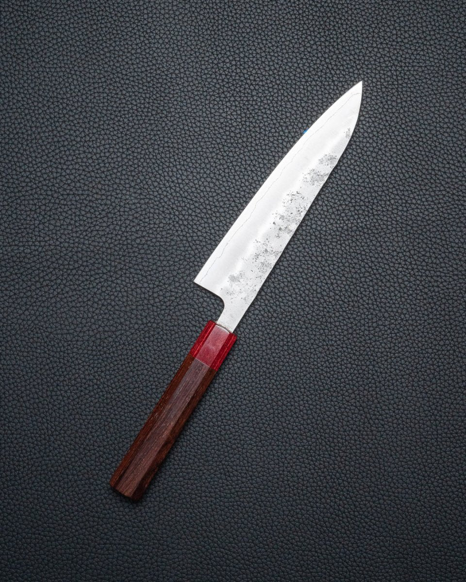NAKAMURA Kaishin Ginsan Nashiji Gyuto 180 mm tomatosharp