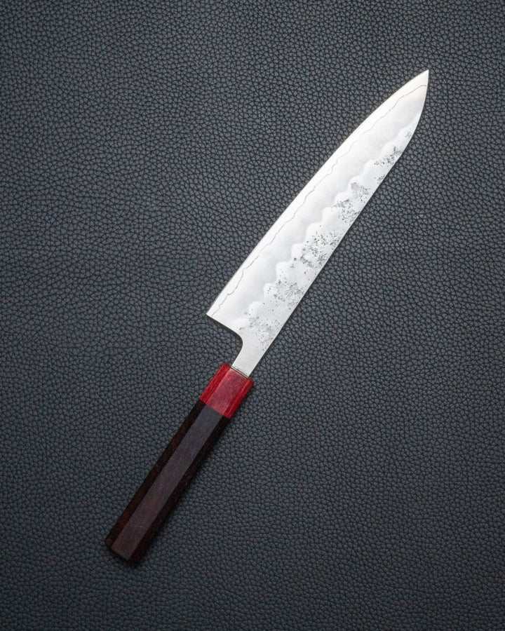 NAKAMURA Kaishin Ginsan Nashiji Gyuto 210 mm tomatosharp