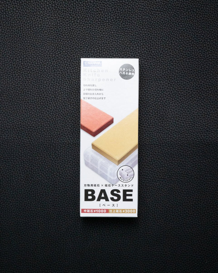 Naniwa Base slipestein 1000/3000 + etui Naniwa