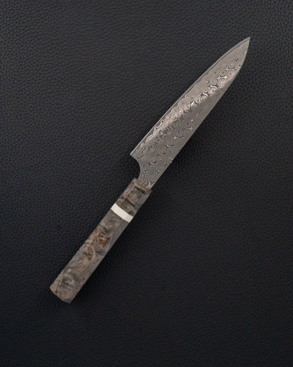 NIGARA HAMONO Anmon SG2 Damascus Petty 150 mm tomatosharp