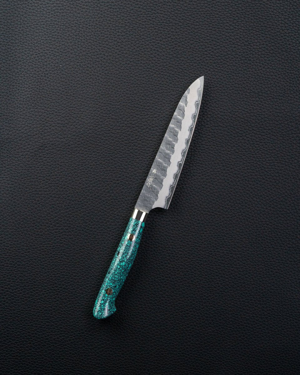NIGARA HAMONO SG2 Migaki Tsuchime Petty 150 mm tomatosharp