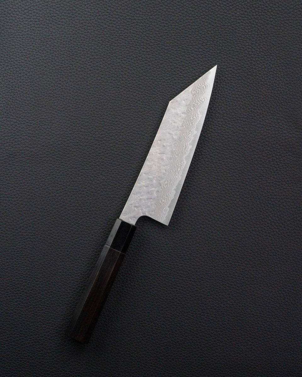 NIGARA HAMONO VG10 Tsuchime Damascus Bunka 180 mm NIGARA HAMONO