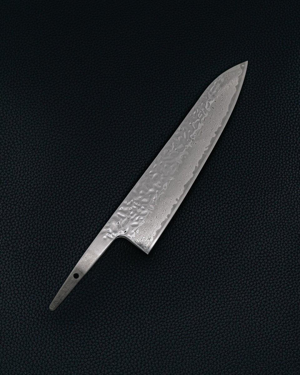 OUL 10A Damascus Gyuto knivblad 210 mm tomatosharp