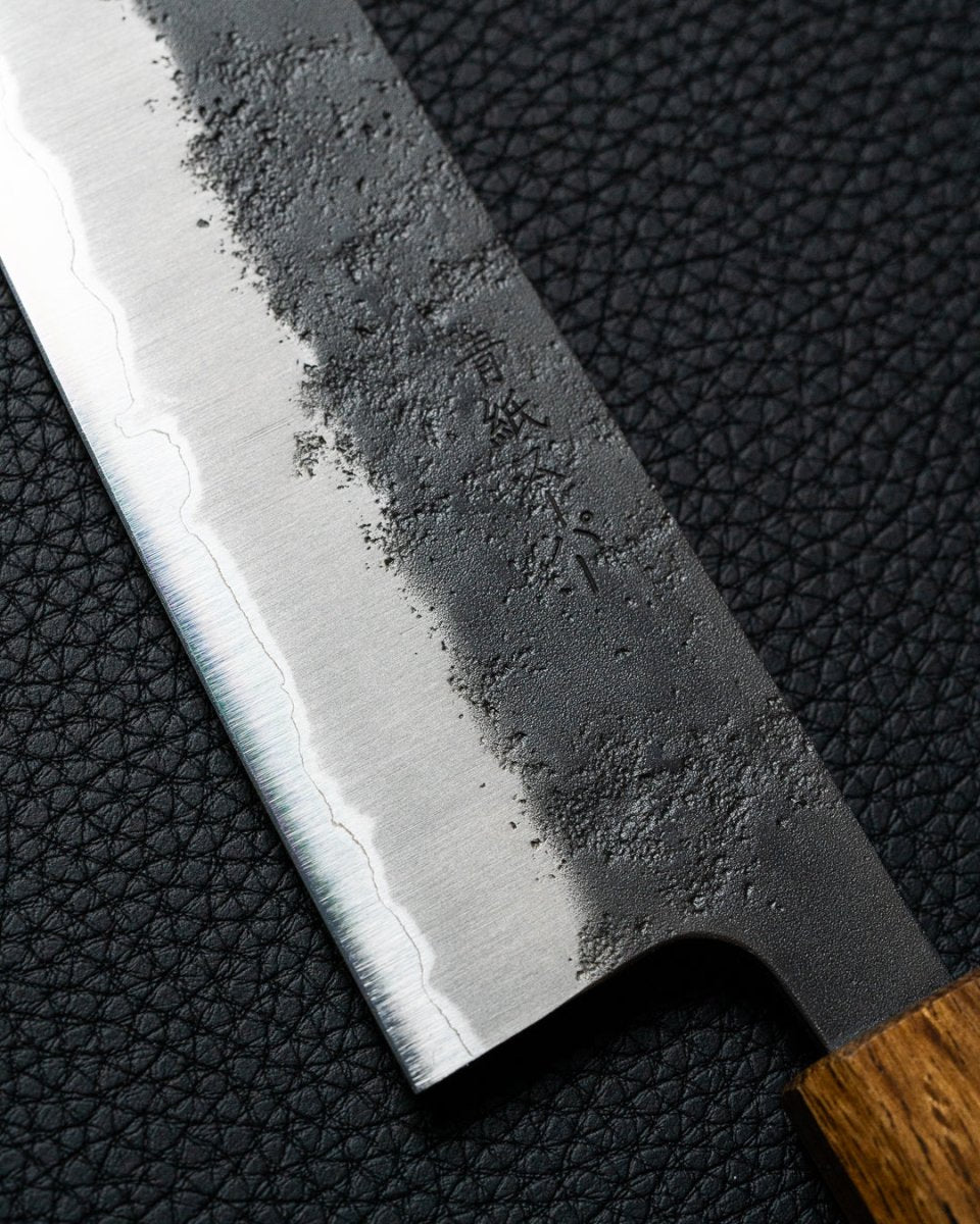 OUL Aogami Super Black Nashiji Gyuto 210 mm OUL