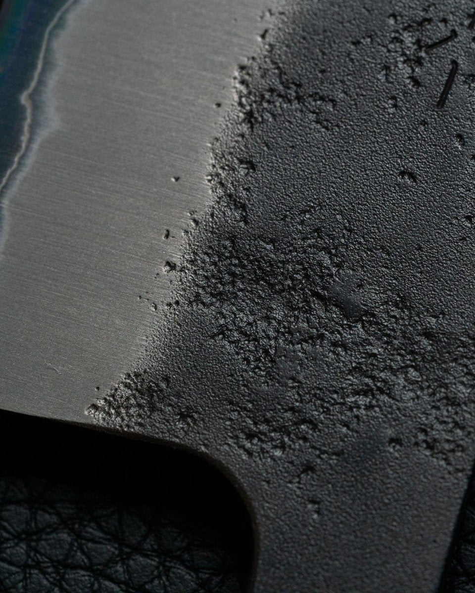 OUL Aogami Super Black Nashiji Gyuto 210 mm OUL