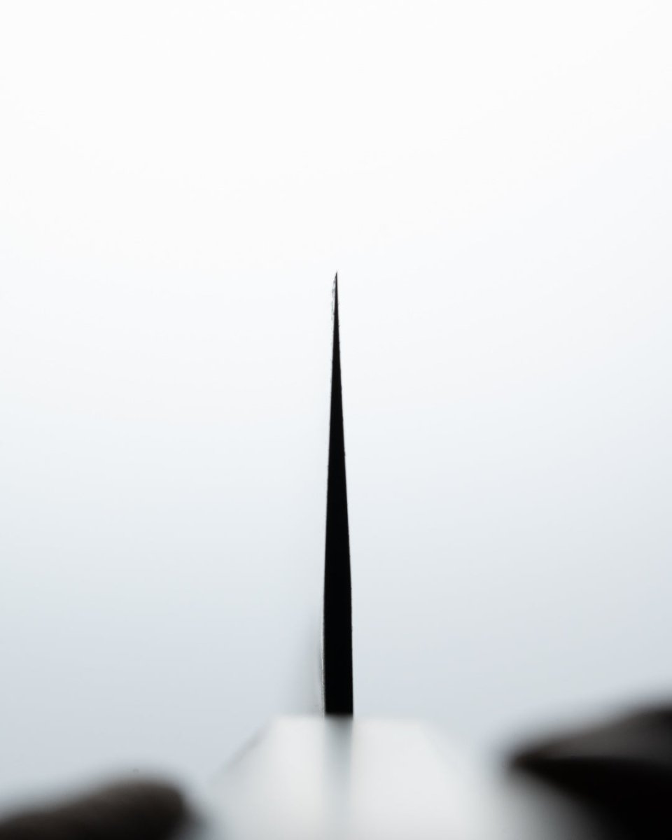 OUL Aogami Super Black Nashiji Gyuto 240 mm OUL