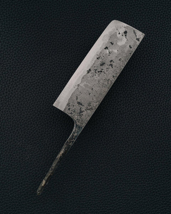 OUL Blue2 Kurouchi Nakiri knivblad 120 mm OUL