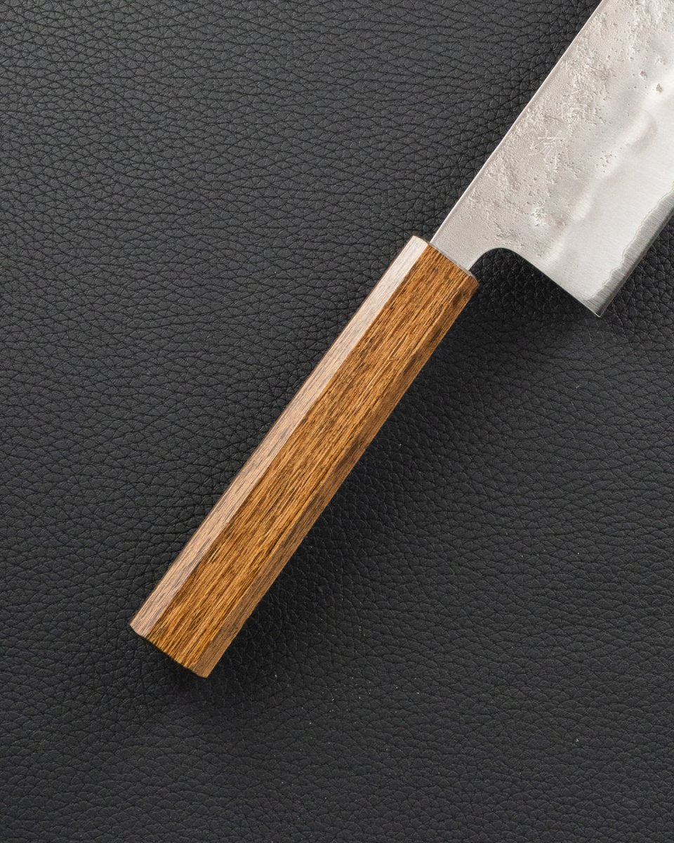 OUL Ginsan Nashiji Black Oak Nakiri 165 mm OUL
