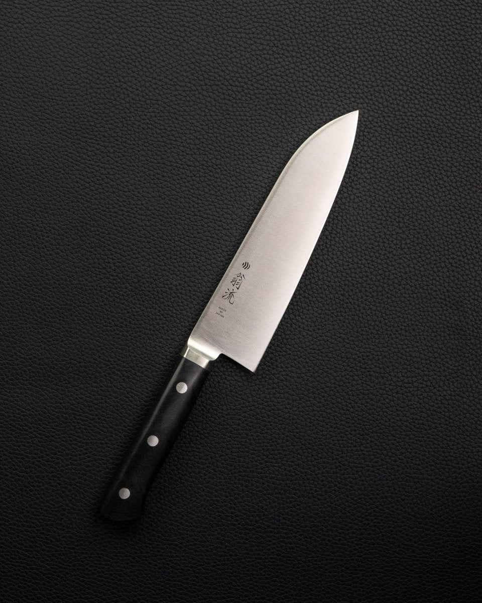 OUL MV Santoku 175 mm med Saya tomatosharp