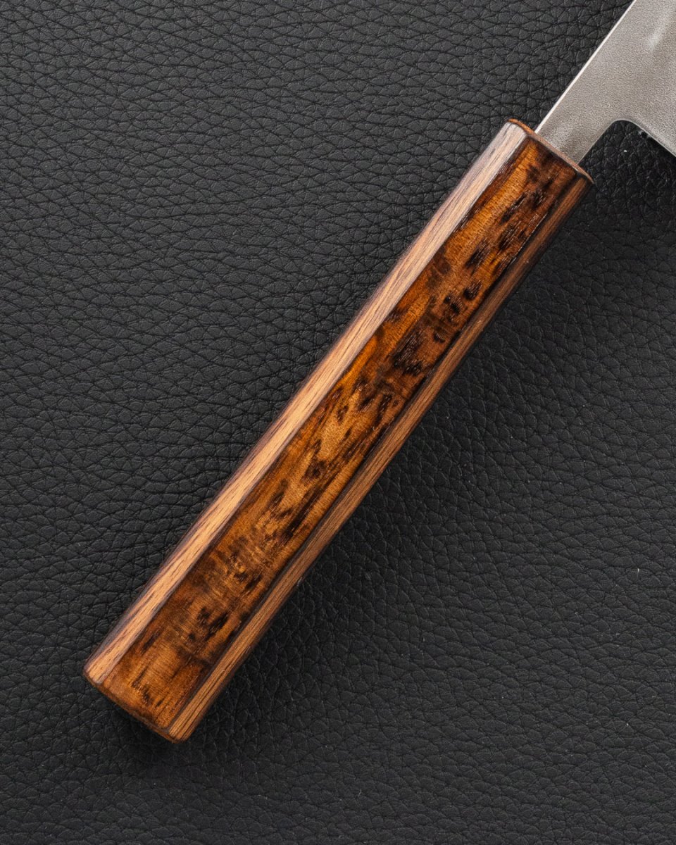 OUL SLD Nashiji Burnt Oak Kiritsuke Gyuto 200 mm OUL