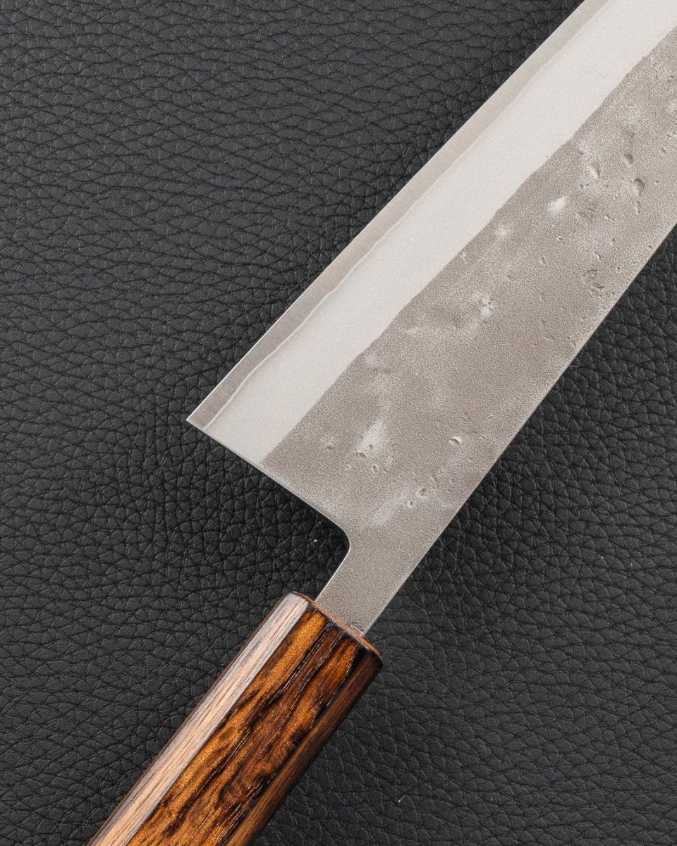 OUL SLD Nashiji Burnt Oak Kiritsuke Gyuto 200 mm OUL