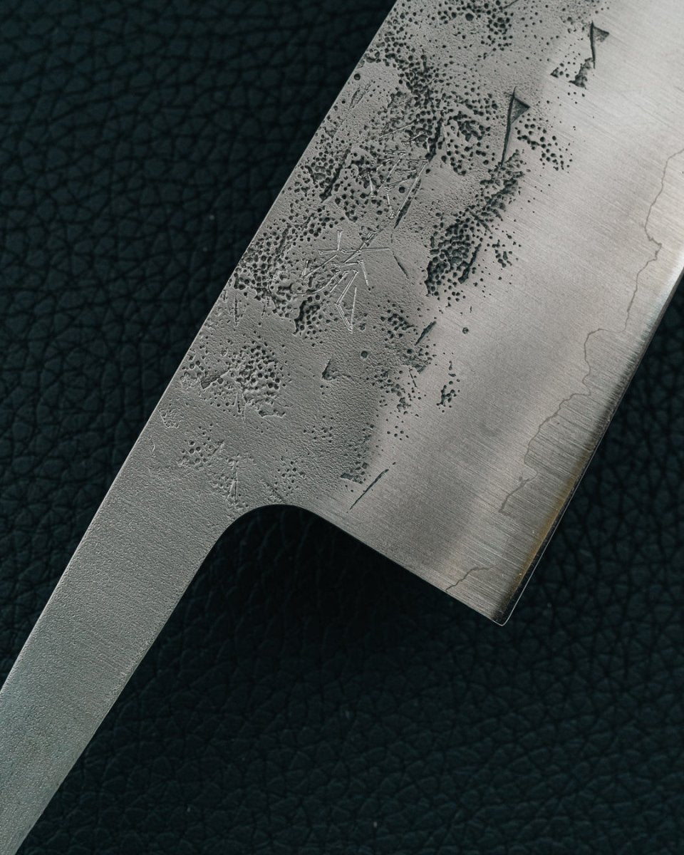 OUL SLD Nashiji Santoku knivblad 165 mm OUL