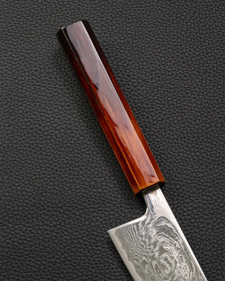 OUL Urushi Uzu Damascus Gyuto 240 mm tomatosharp