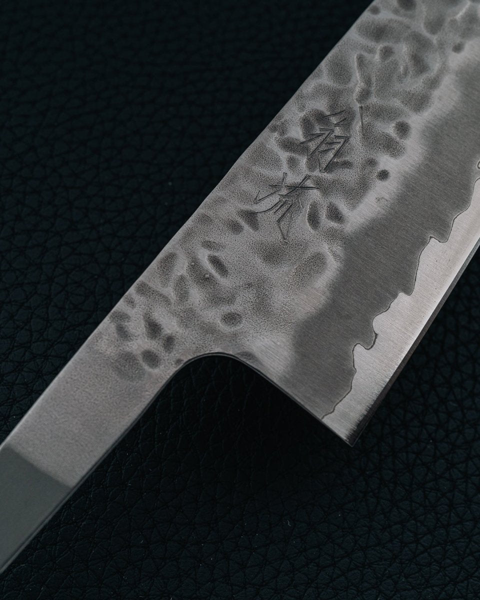 OUL White 1 Tsuchime Gyuto knivblad 180 mm tomatosharp