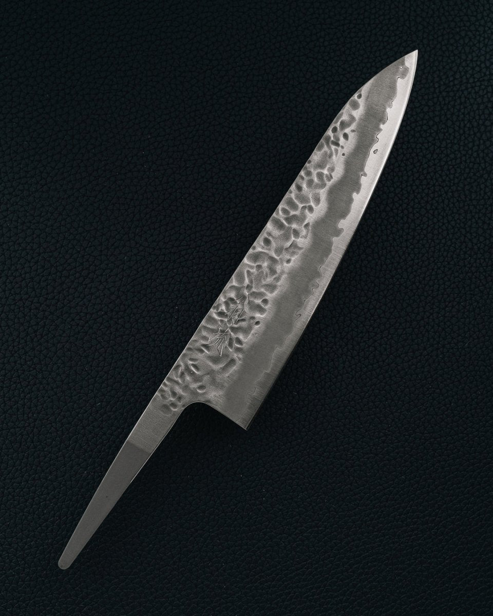 OUL White 1 Tsuchime Gyuto knivblad 180 mm tomatosharp