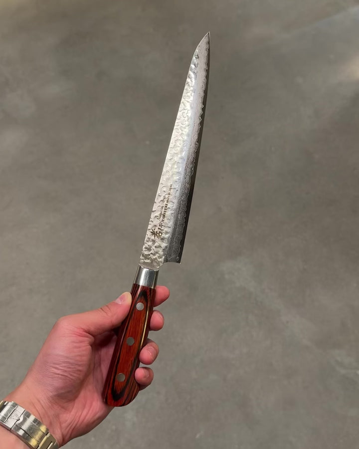 Trancheringskniv 240 mm, SAKAI TAKAYUKI VG10 Damascus Sujihiki