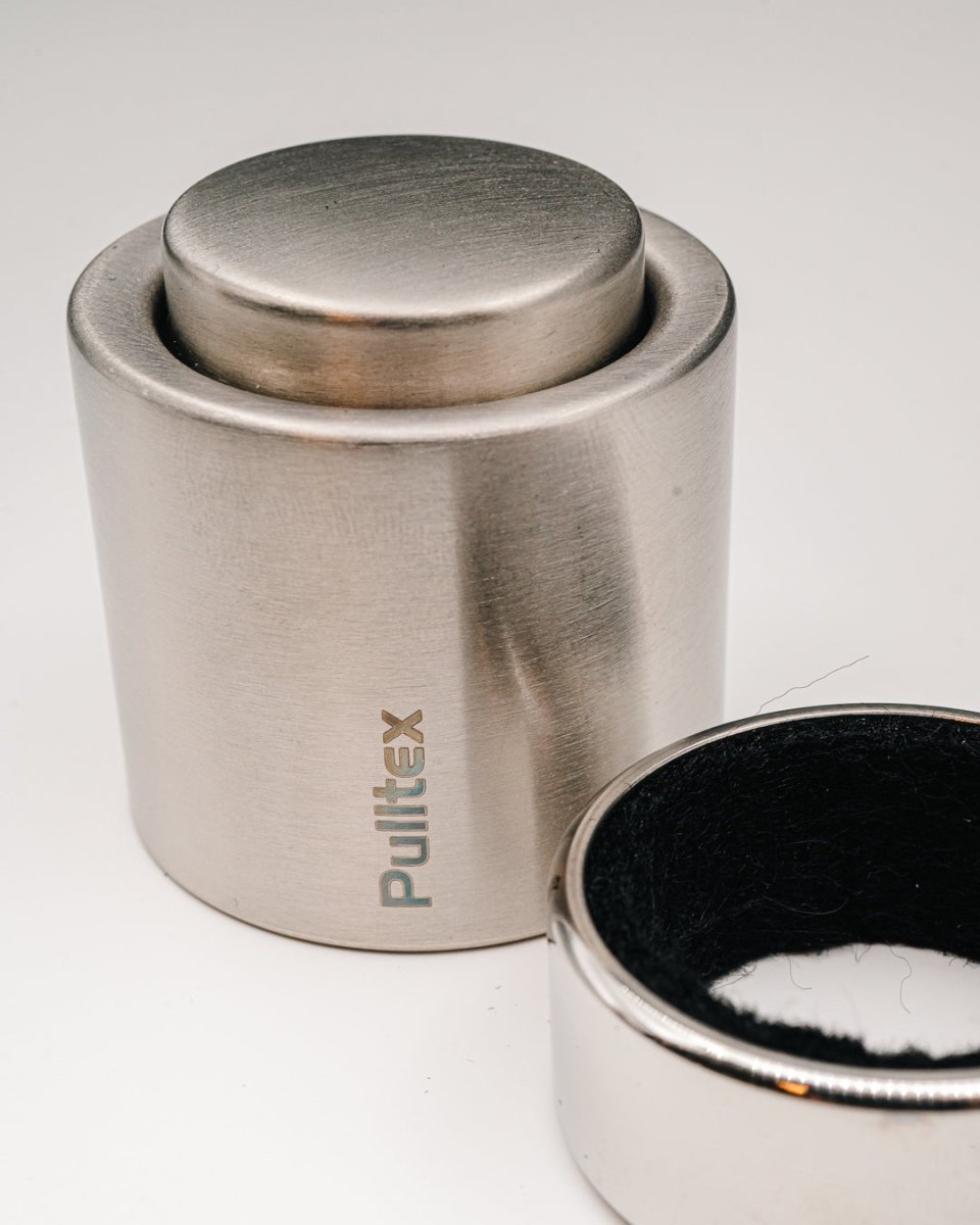 Pulltex Champagne stopper & dryppering stål PULLTEX