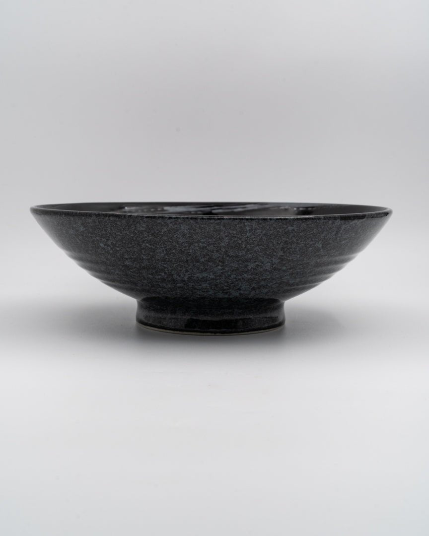 Ramenbolle 24,5 cm, MADE IN JAPAN Gunmetal Swirl MIJ