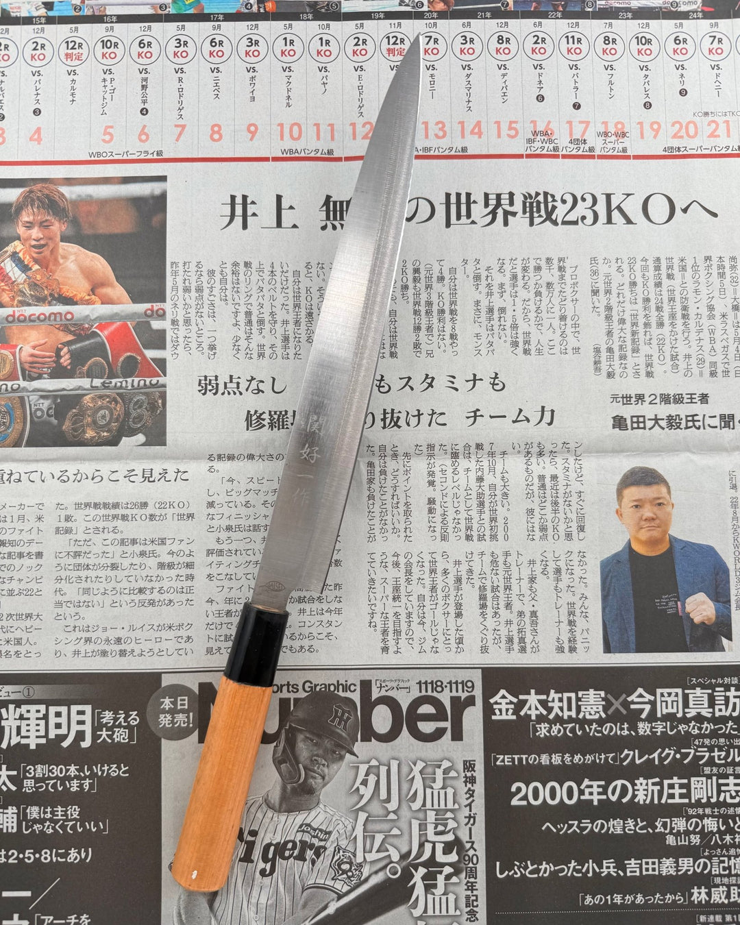 SAISEI Akitsuyu Yanagiba 230mm Saisei