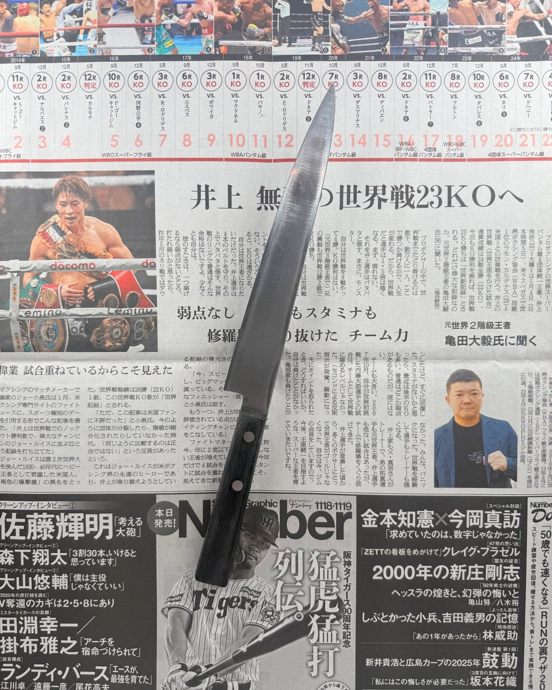 SAISEI Aonami Yanagiba 195mm Saisei