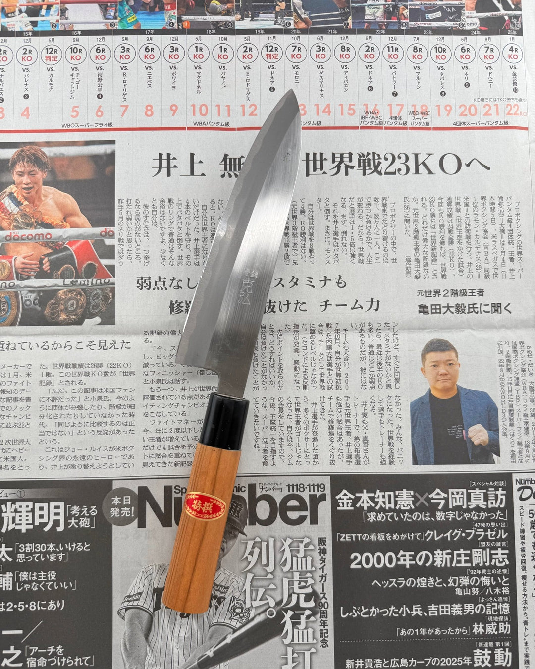 SAISEI Mori Gyuto 175mm Saisei