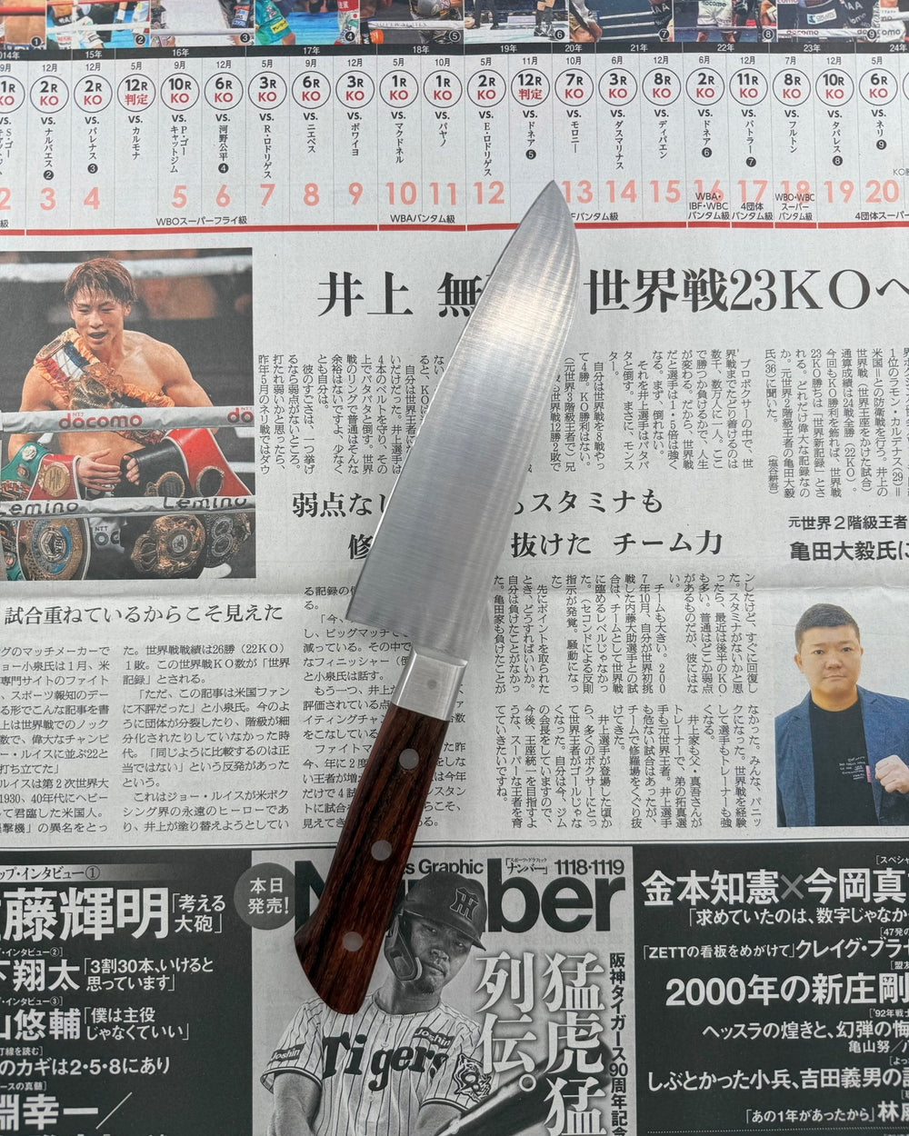 SAISEI Mori no Kage Santoku 160 mm Saisei
