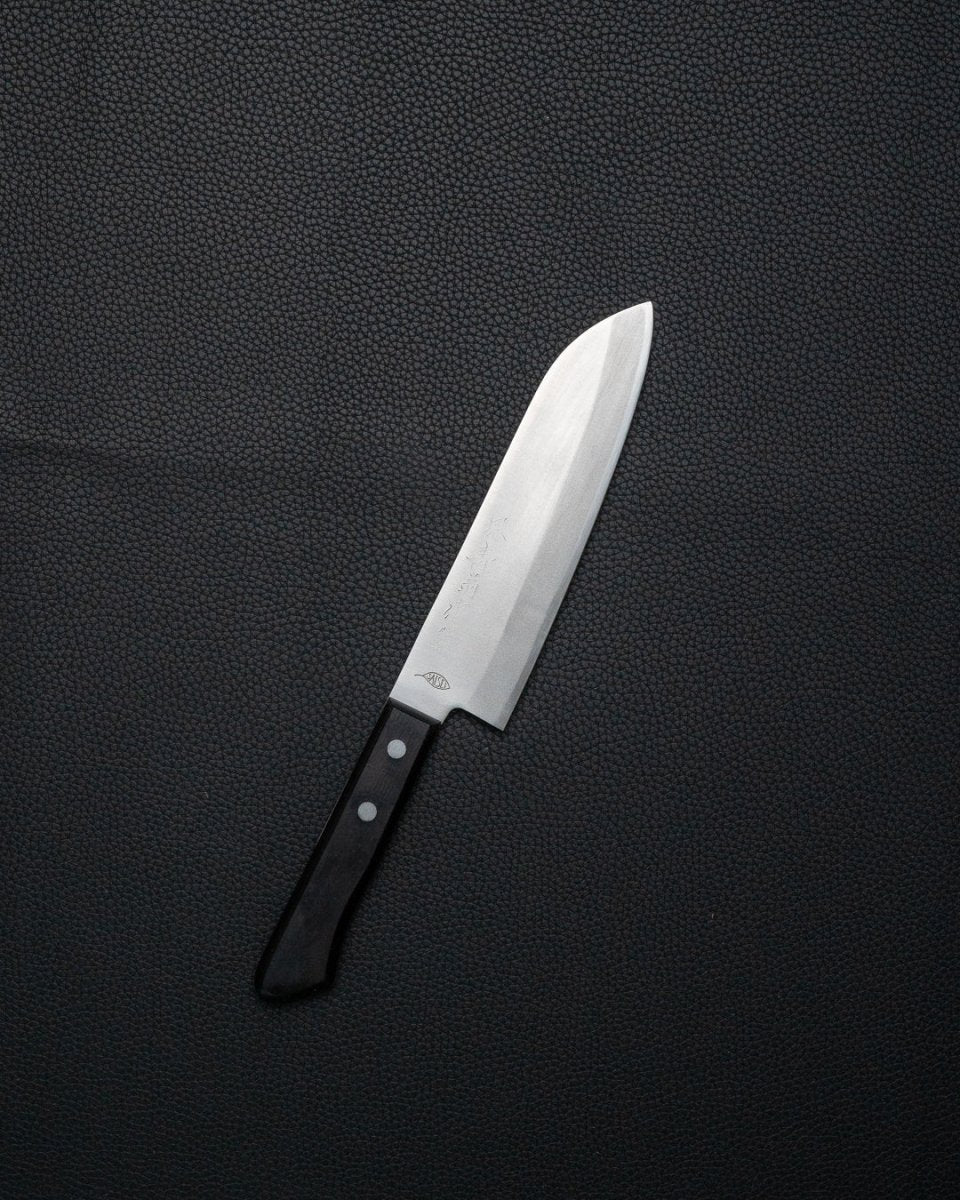 SAISEI San-mai Kasumi Santoku 165 mm tomatosharp