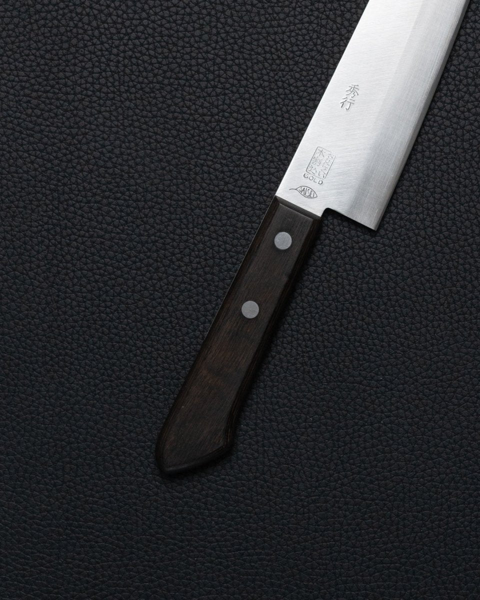SAISEI Santoku V1 Gold 165 mm Saisei