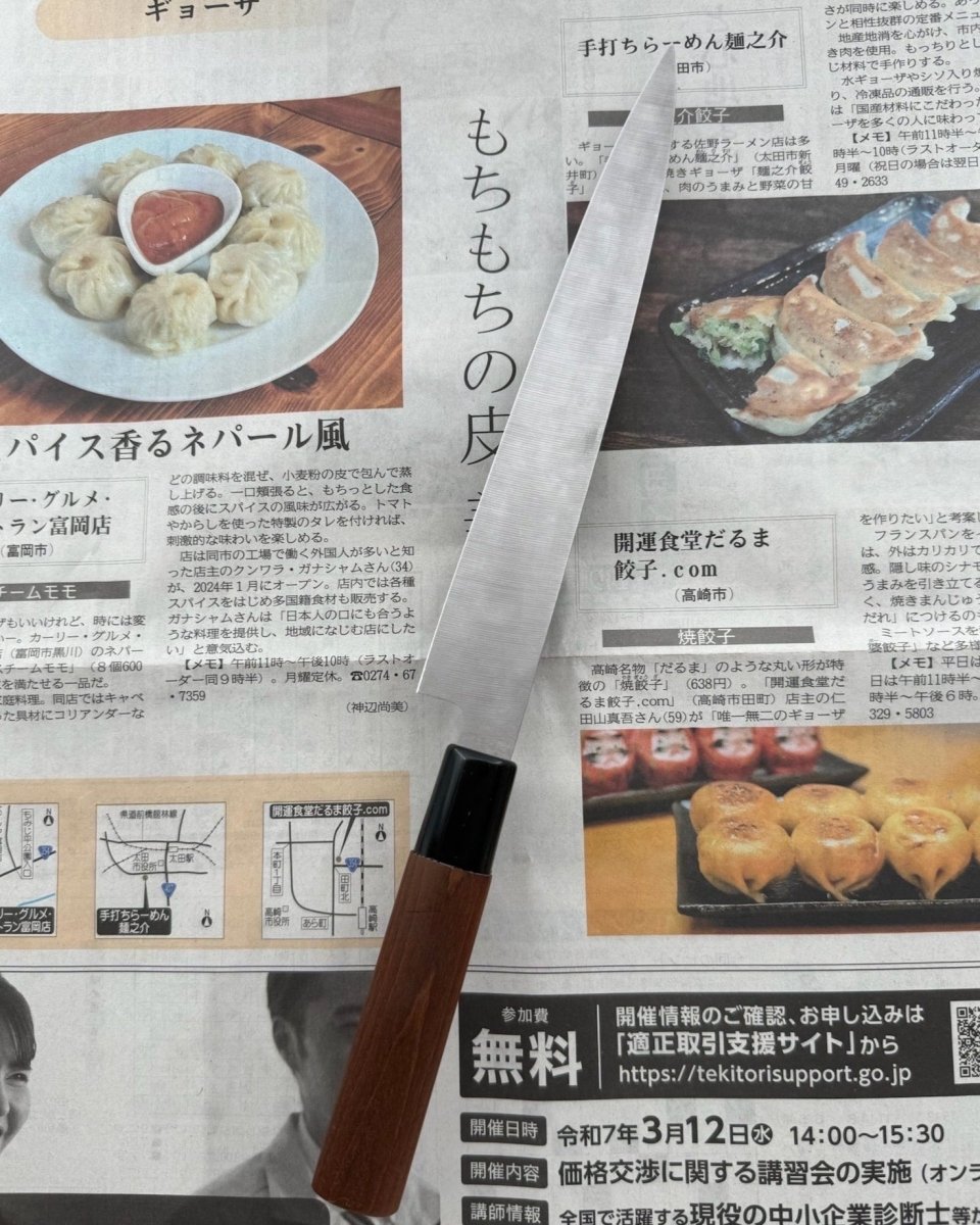 SAISEI Silver Yanagiba 200 mm Saisei