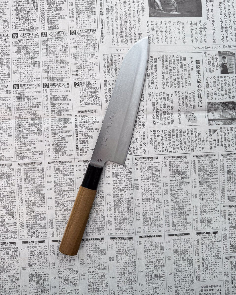 SAISEI Stainless Steel Santoku 180 mm tomatosharp
