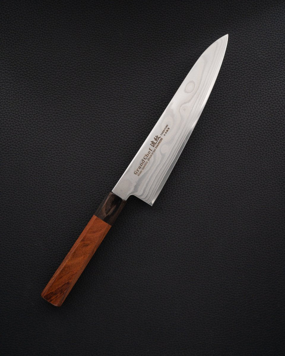 SAKAI TAKAYUKI Grand Chef Hamon SW Gyuto 210 mm tomatosharp