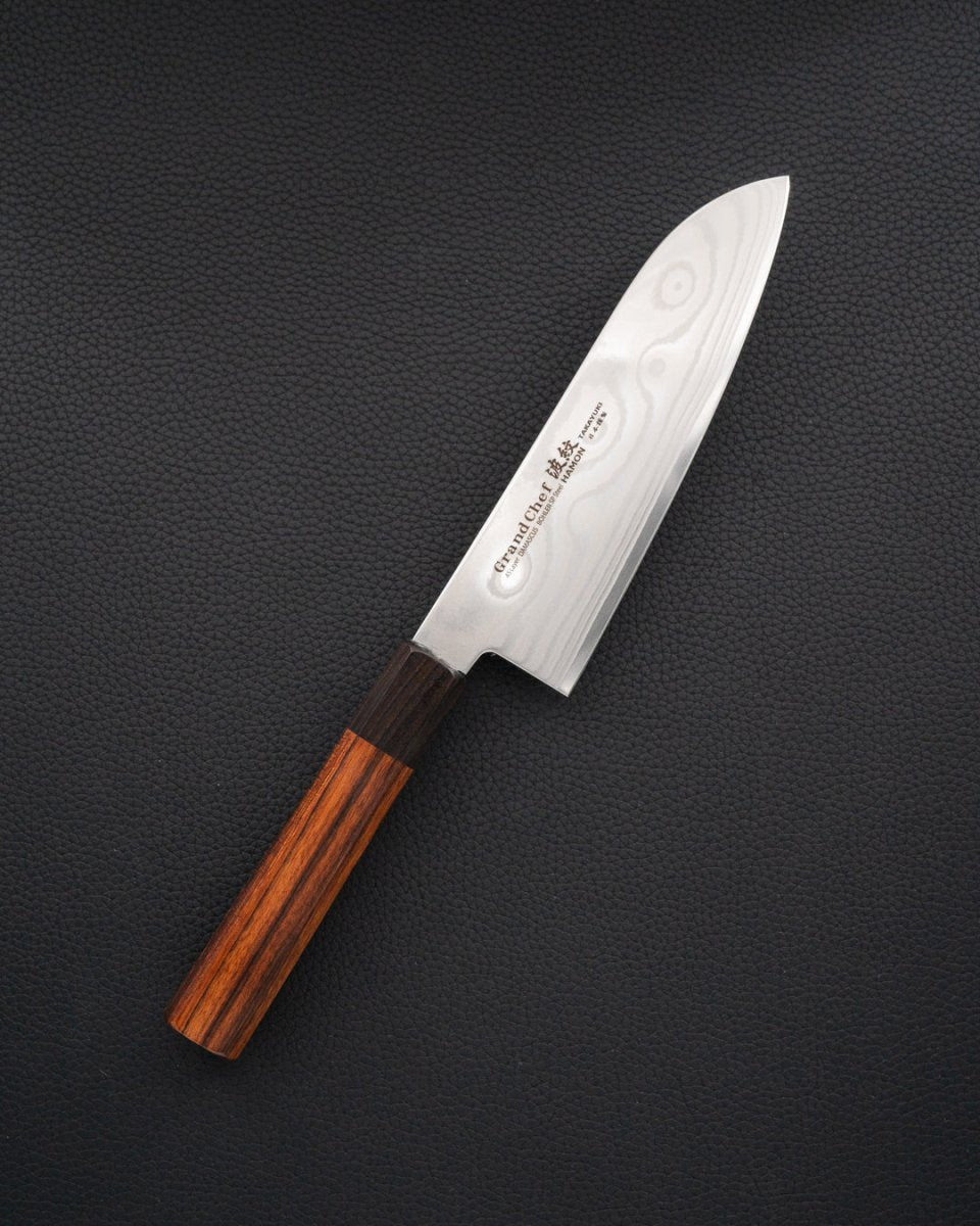 SAKAI TAKAYUKI Grand Chef Hamon SW Santoku 170 mm SAKAI TAKAYUKI