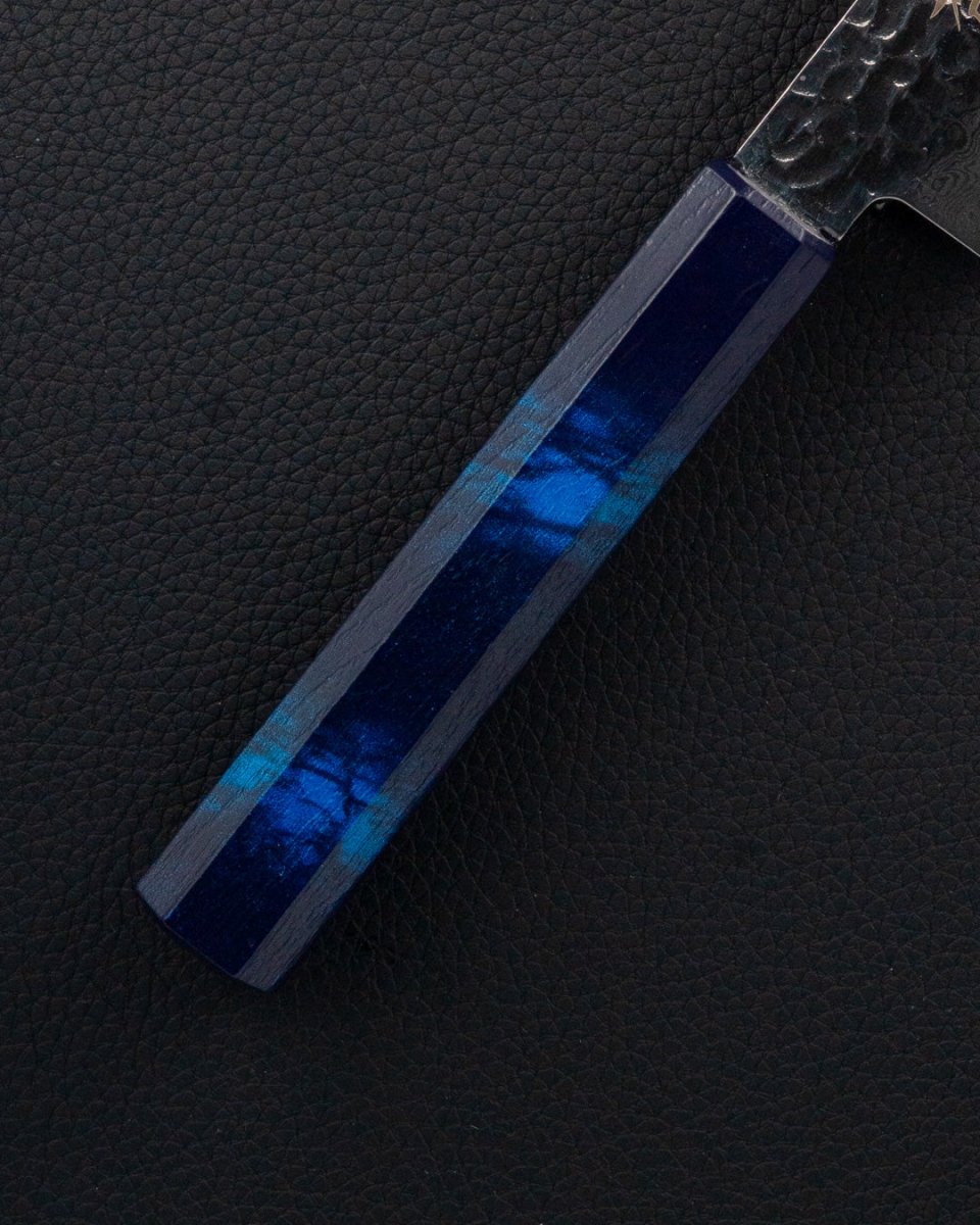 SAKAI TAKAYUKI Nanairo VG10 Damascus Blue Gyuto 210 mm Sakai Takayuki