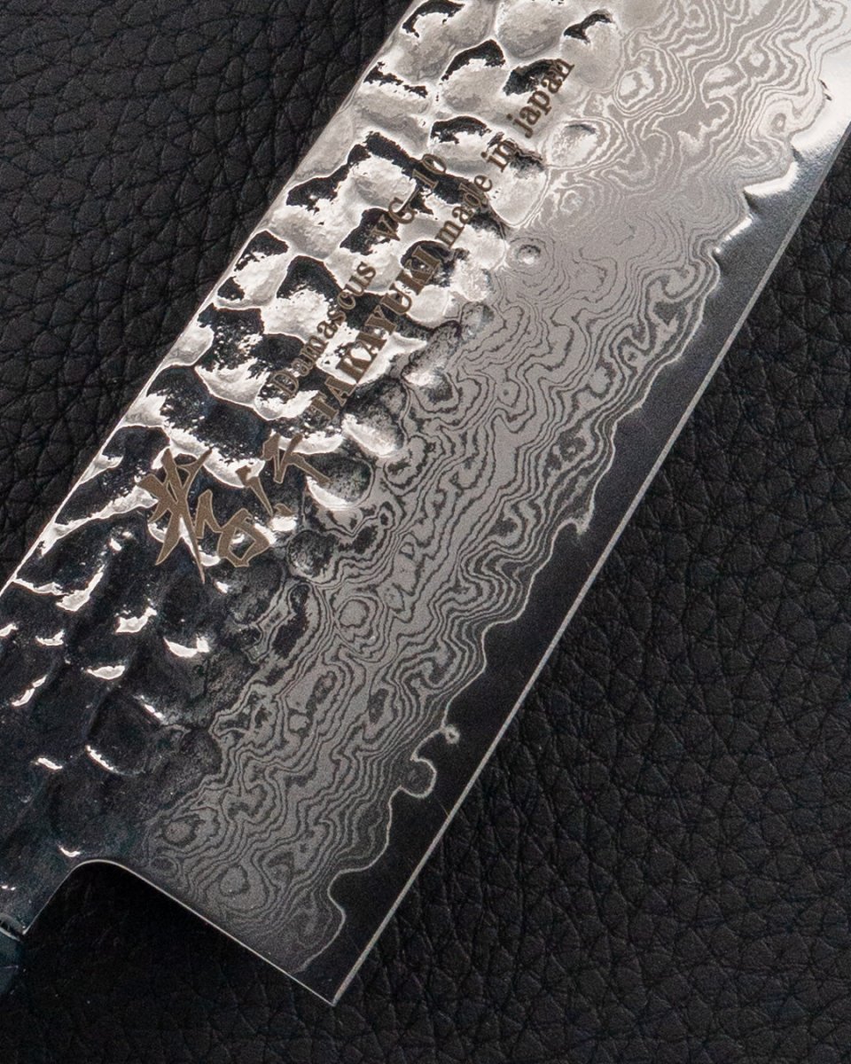 SAKAI TAKAYUKI Nanairo VG10 Damascus Green Gyuto 210 mm Sakai Takayuki