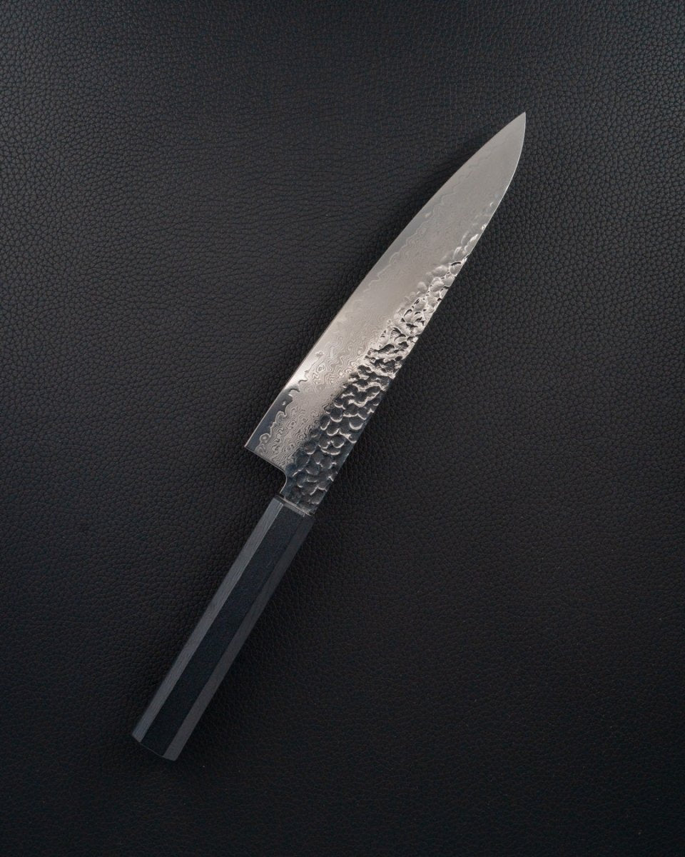 SAKAI TAKAYUKI Nanairo VG10 Damascus Kanshitsu Gyuto 210 mm tomatosharp