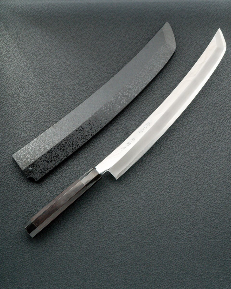 Sakai Takayuki Oni Zangetsu Sakimaru Takohiki 360 mm tomatosharp