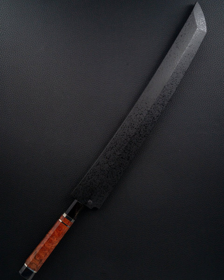 SAKAI TAKAYUKI Zangetsu Ginsan Mirror Yanagiba 360 mm Sakai Takayuki