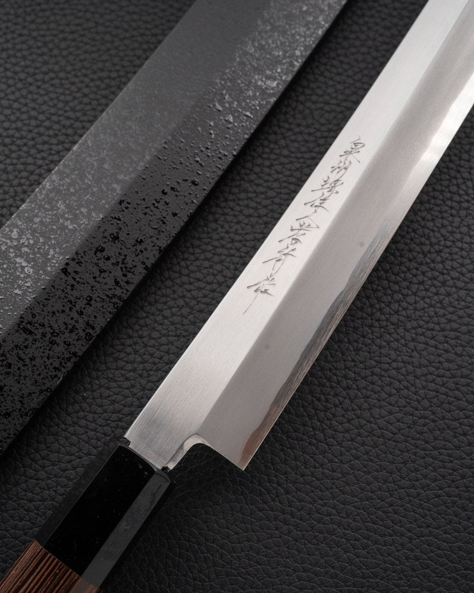 SAKAI TAKAYUKI Zangetsu Ginsan Sakimaru 330 mm tomatosharp