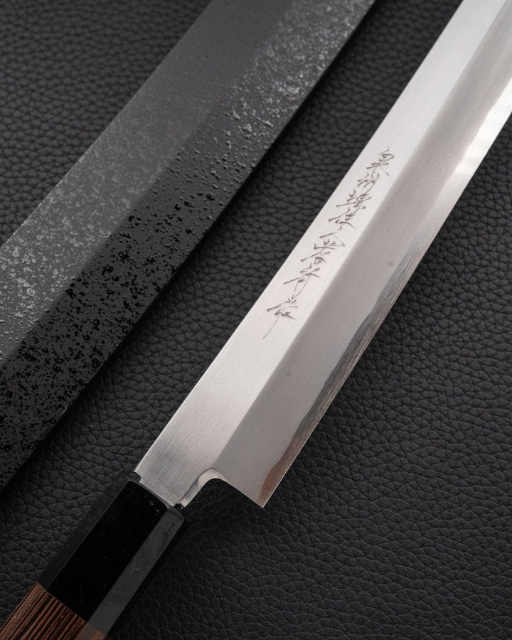 SAKAI TAKAYUKI Zangetsu Ginsan Sakimaru 330 mm tomatosharp