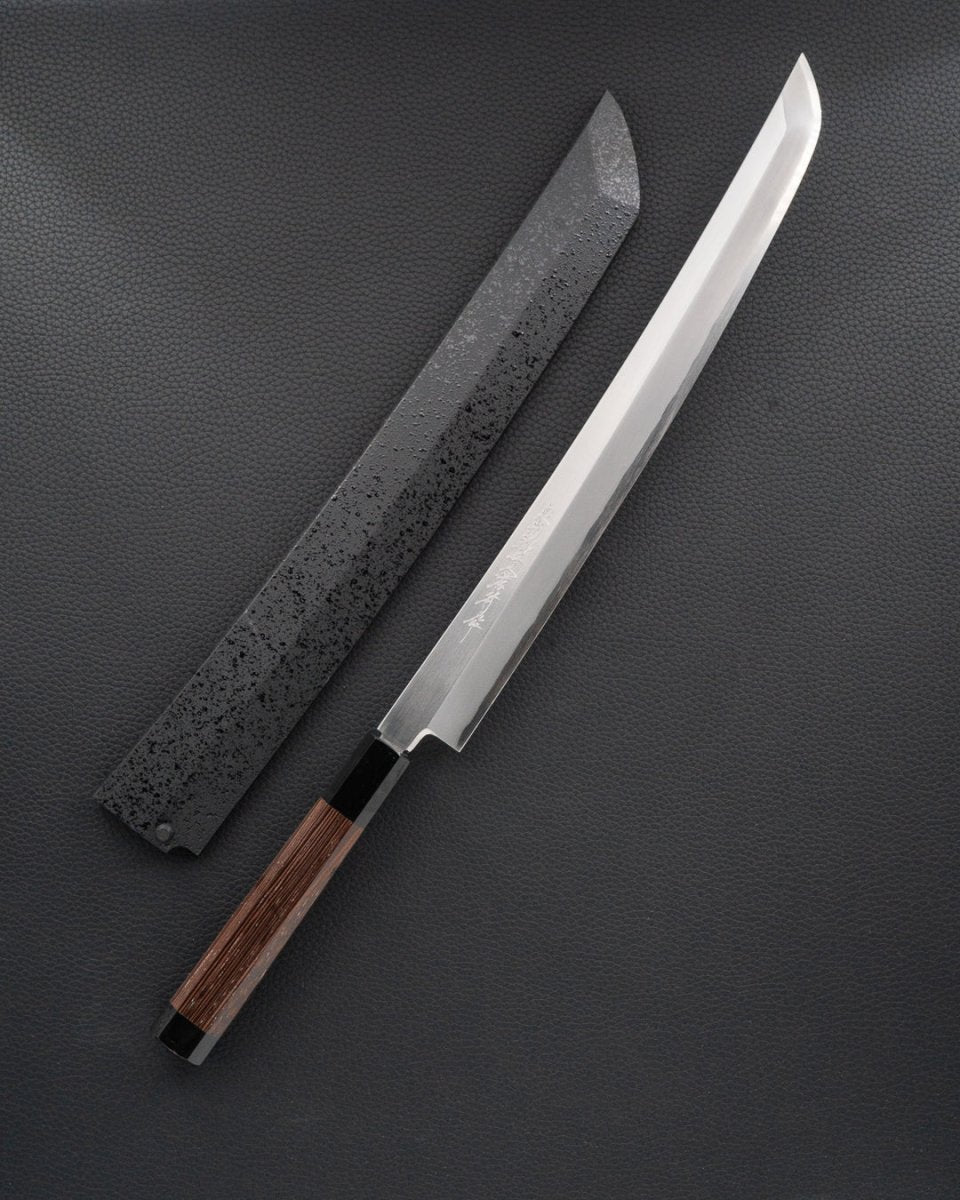SAKAI TAKAYUKI Zangetsu Ginsan Sakimaru 330 mm tomatosharp