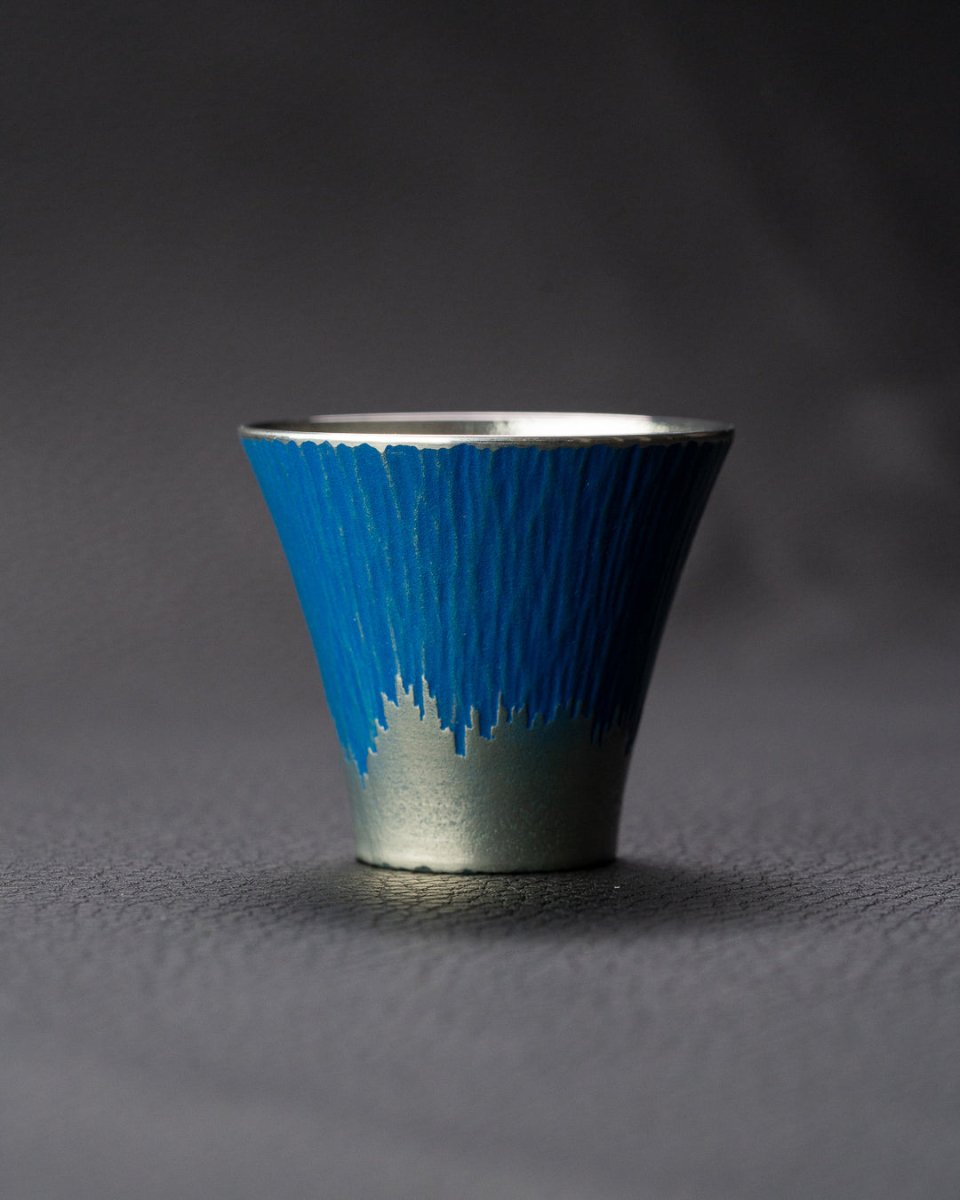 Sakekopp - Mt. Fuji Guinomi Blå Osaka Suzuki