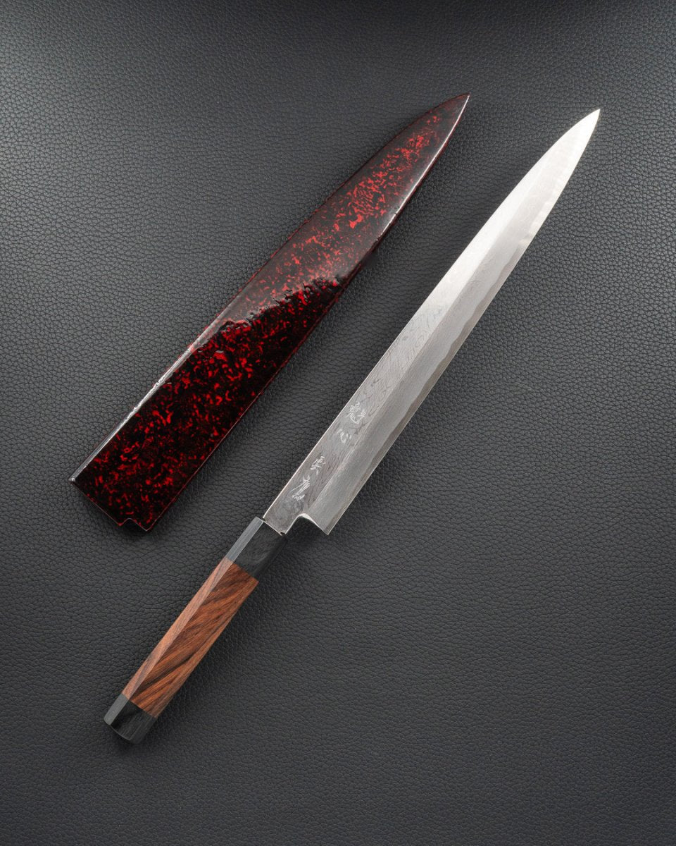 SATOSHI NAKAGAWA Suminagashi White 1 Yanagiba 300 mm Tomatosharp