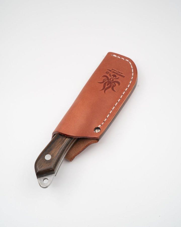 SEKI KANETSUNE Seseragi Damascus Blue Steel Flåkniv 70 mm tomatosharp